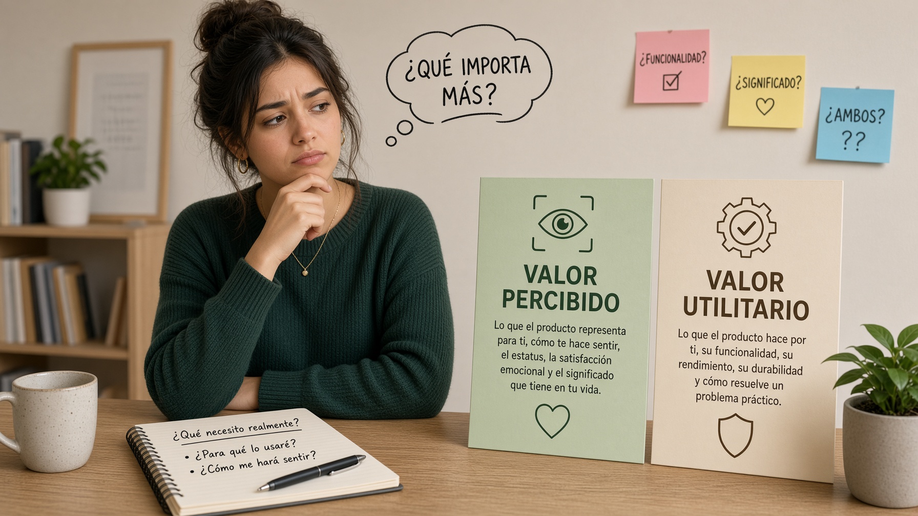 Valor percibido y valor utilitario